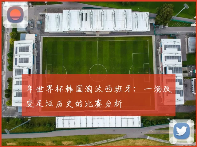 年世界杯韩国淘汰西班牙：一场改变足坛历史的比赛分析